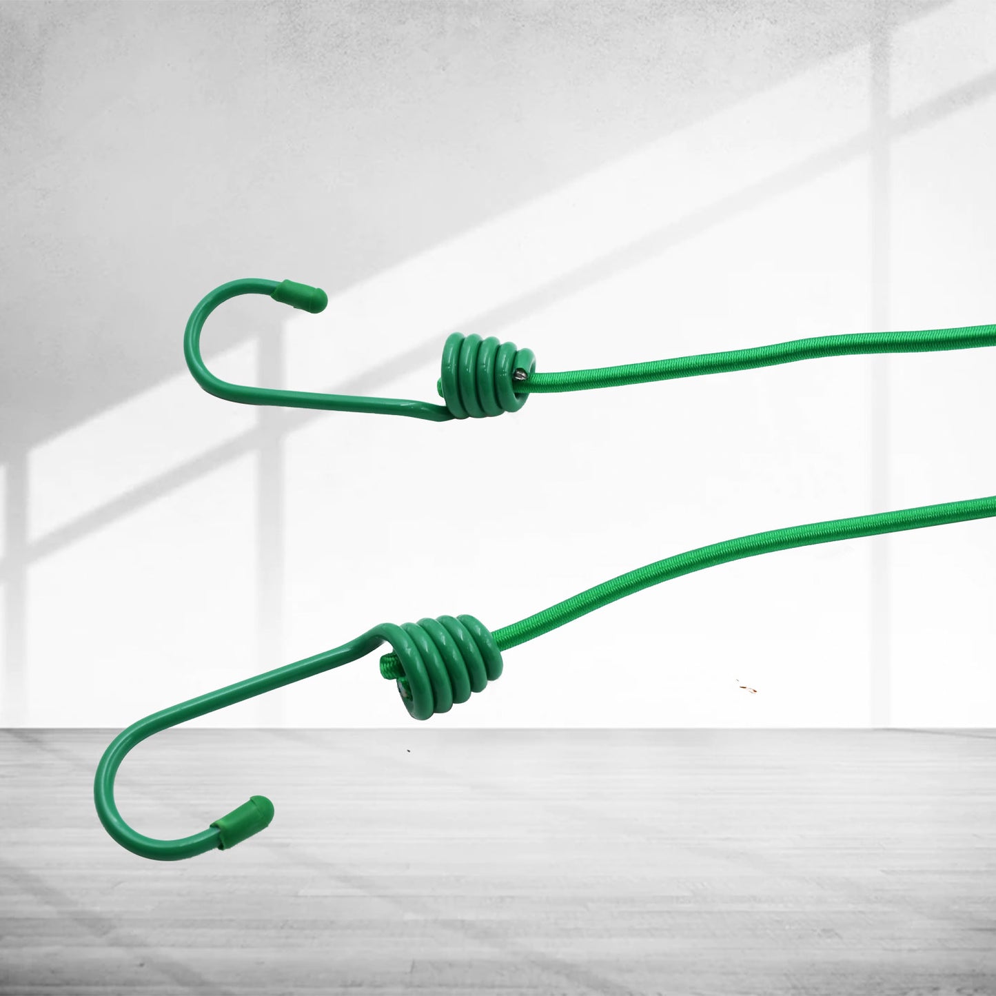 Elastic Cloth Drying Rope With 12 Metal Clip Portable Clothes Line For Home Travel
