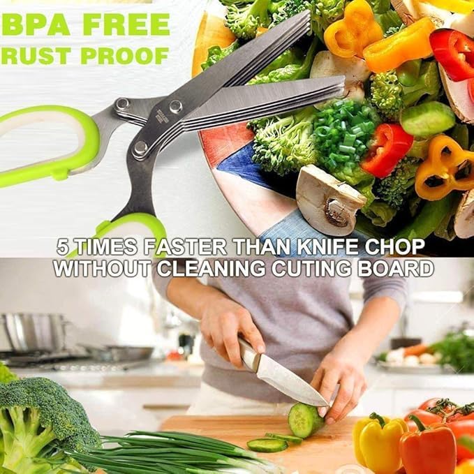 Multi-Functional 5 Layer Blade Scissor ™