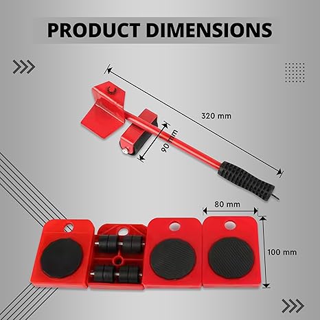 Heavy Furniture Lifter And Furniture Shifting Tool™ (Set of 5 pcs)