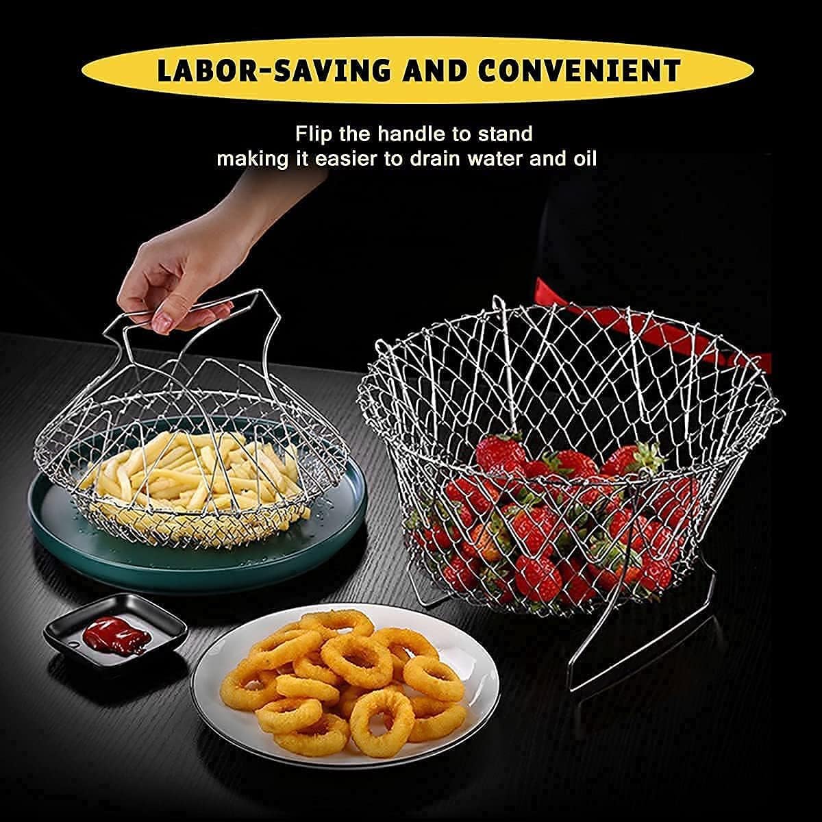 Stainless Steel Fry Basket™