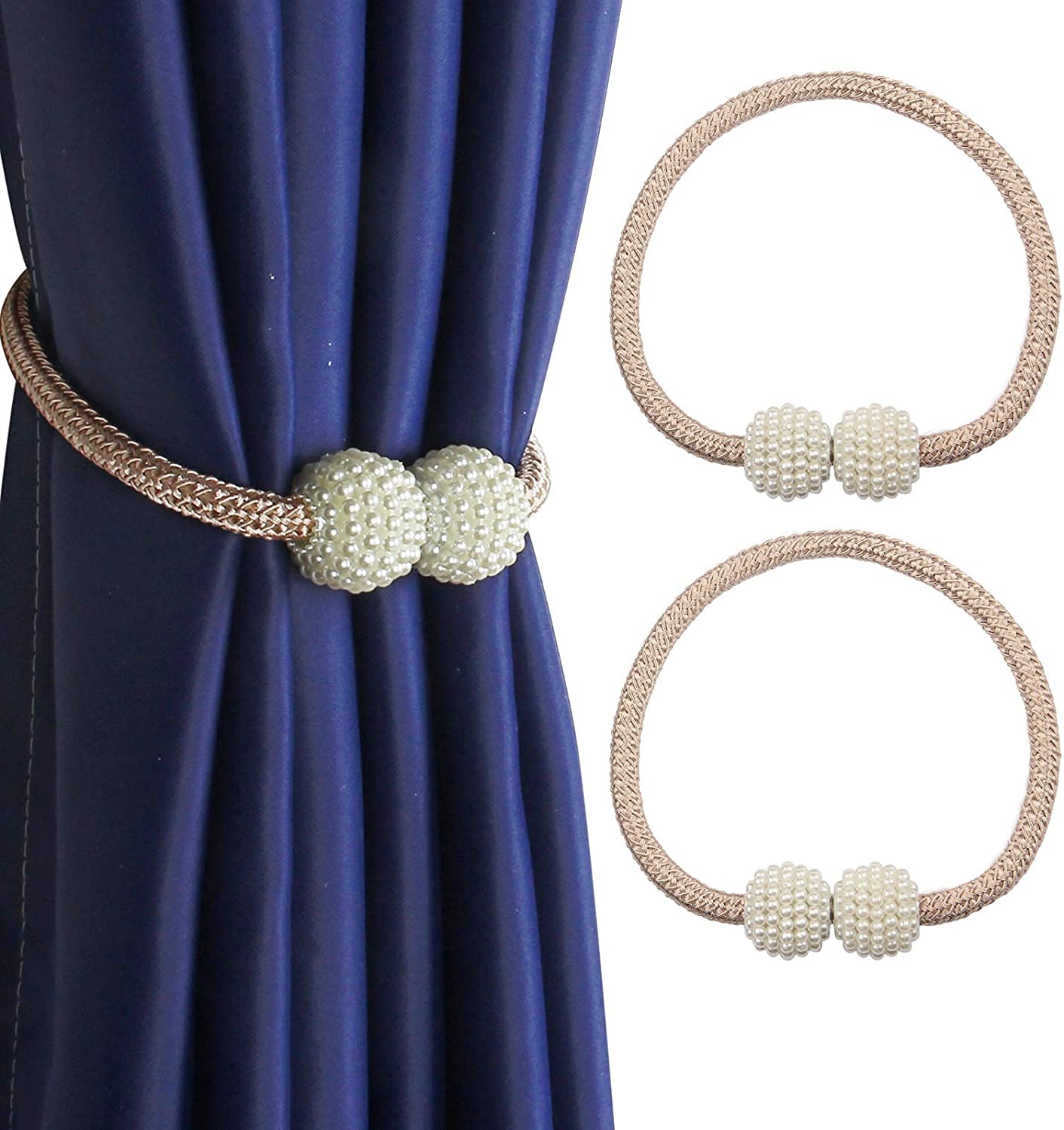 Magnetic Curtain Tiebacks (1 pair 2 pcs)™