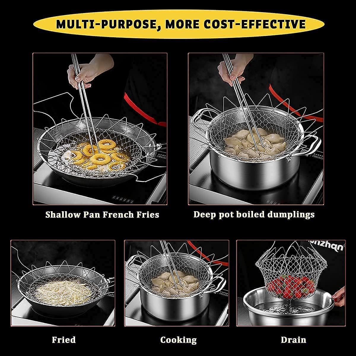 Stainless Steel Fry Basket™