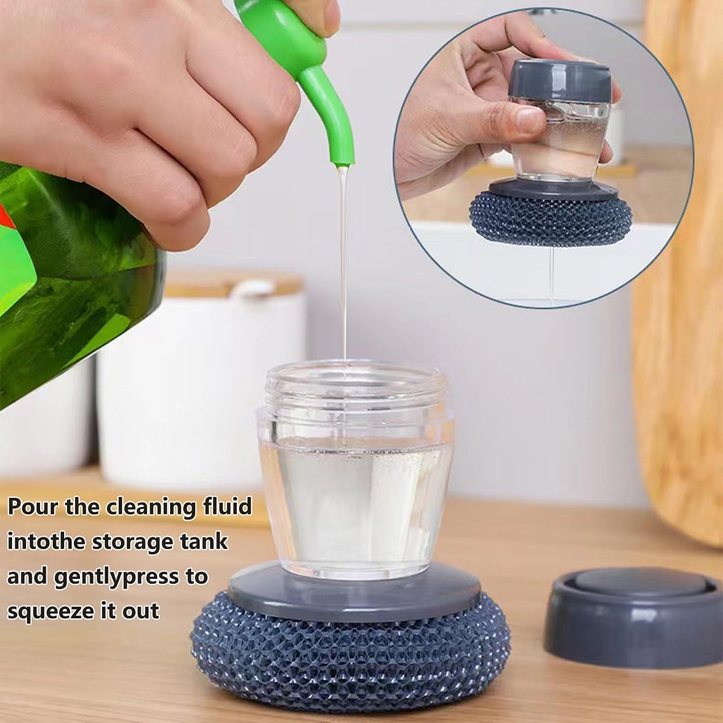 Soap dispenser Cleaning Brush 🧽 ™