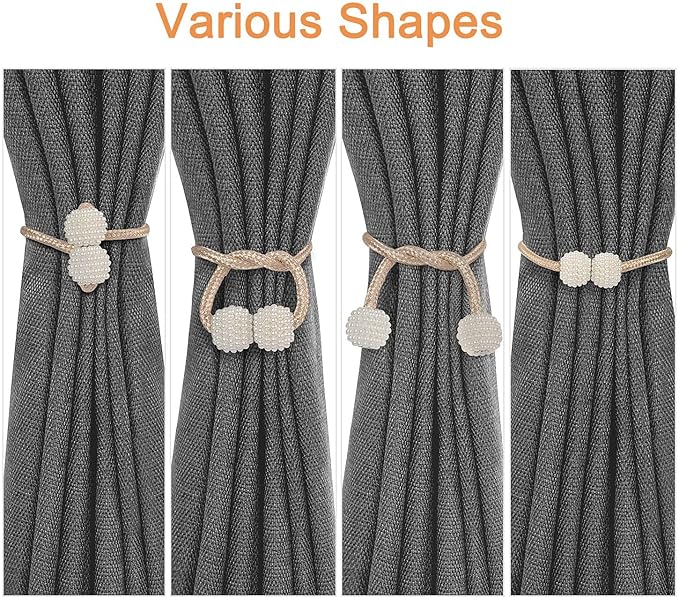 Magnetic Curtain Tiebacks (1 pair 2 pcs)™