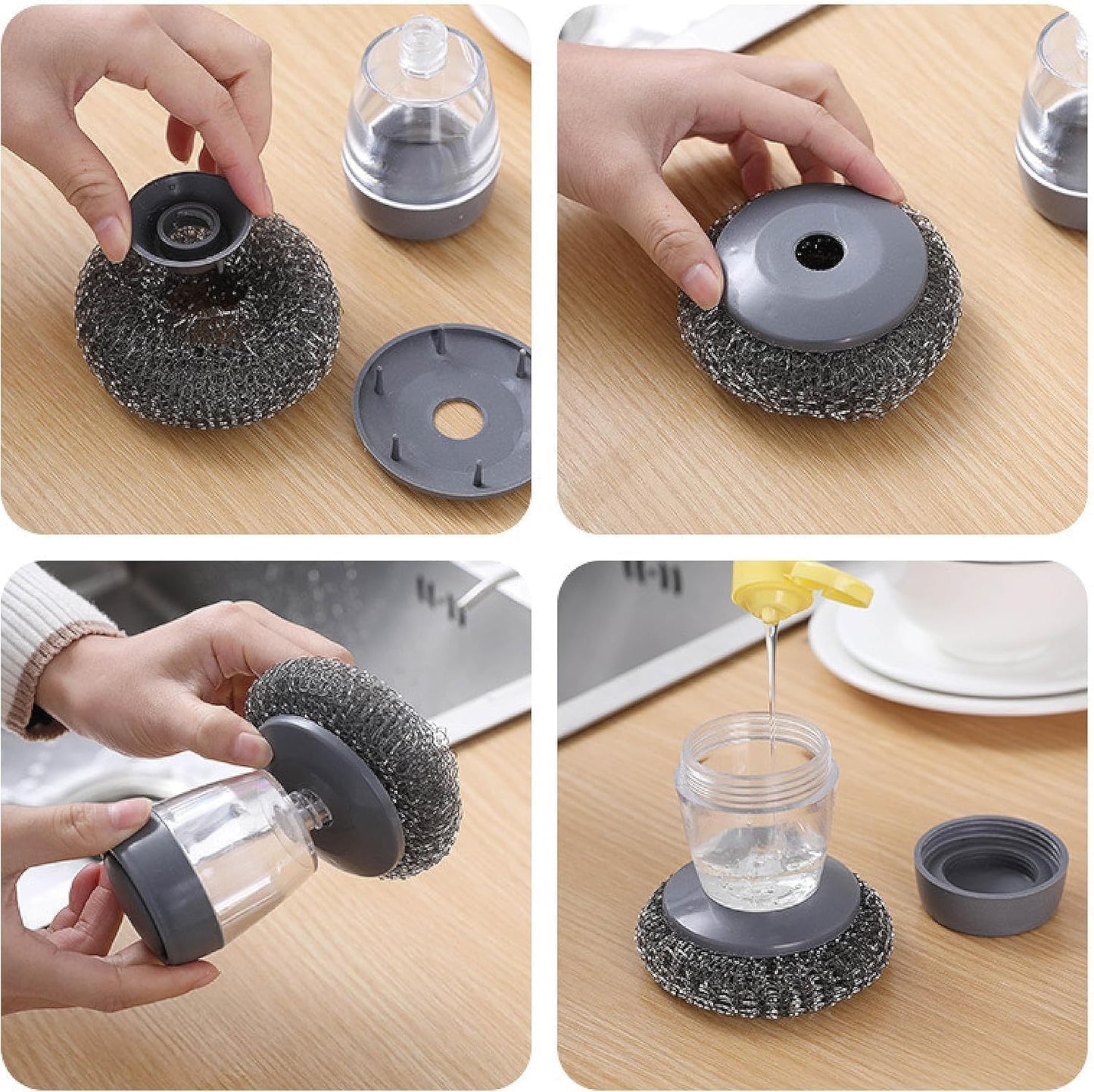 Soap dispenser Cleaning Brush 🧽 ™