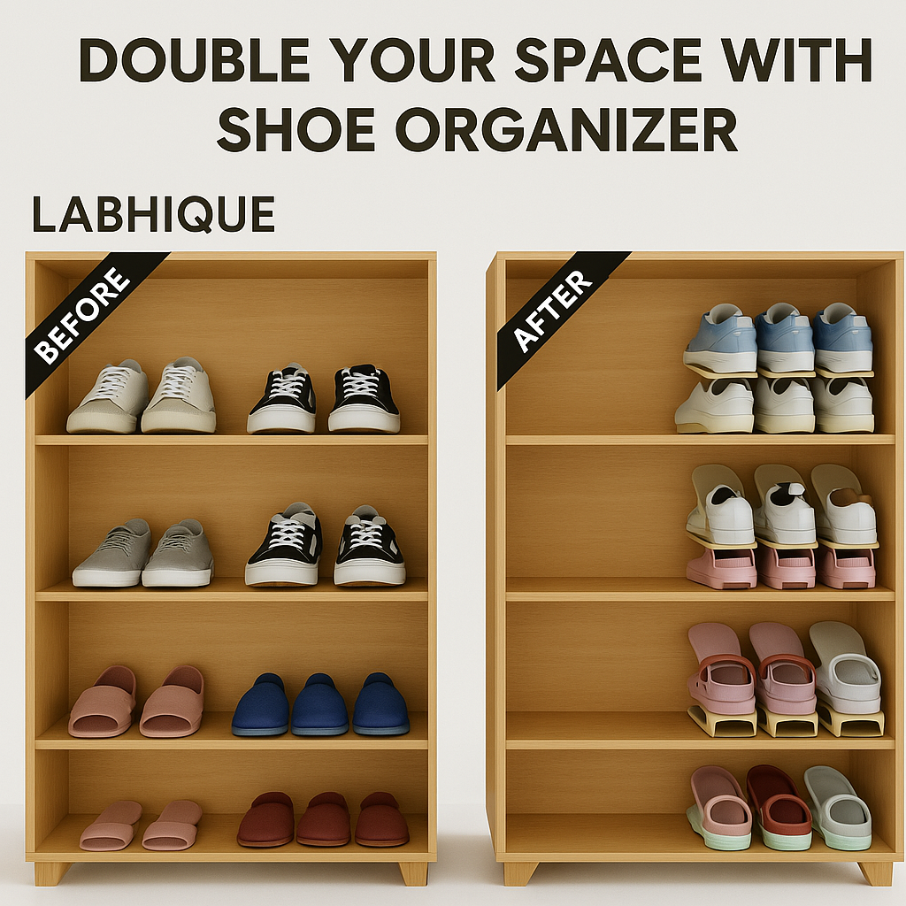 Adjustable Folding Shoe Slots Organizer™