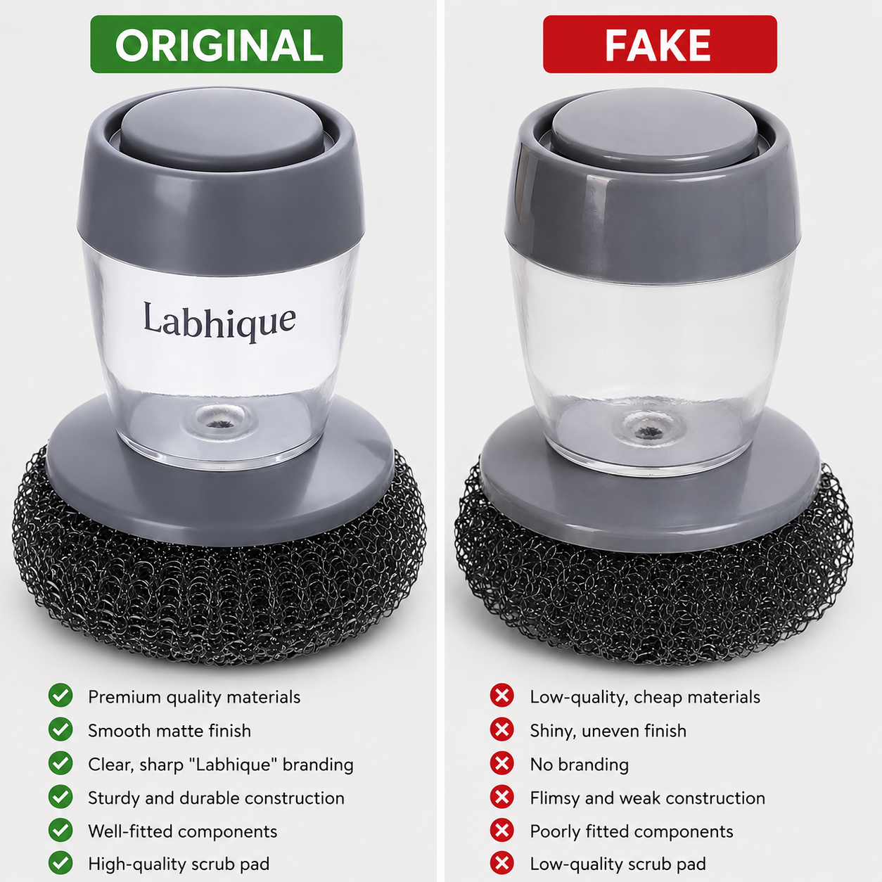 Soap dispenser Cleaning Brush 🧽 ™